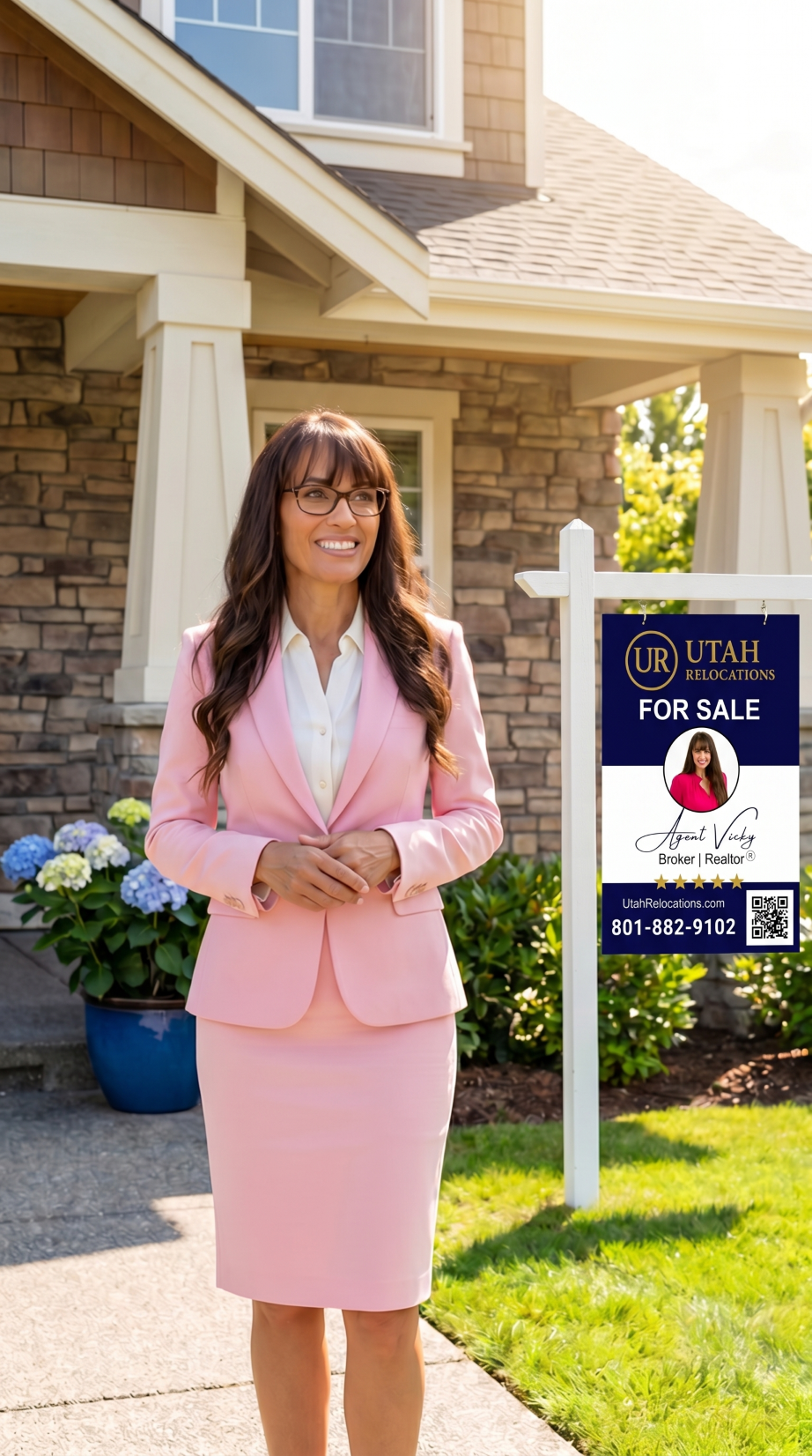 Vicky-YardSign-Higg-60Per Ali Clark Utah Relocations